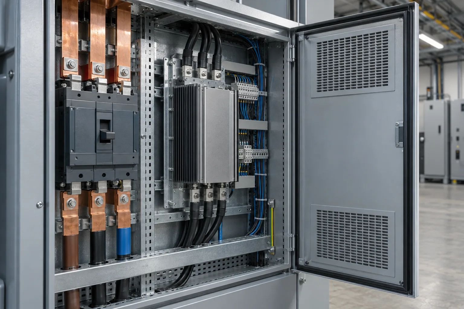 next-generation solid-state protection concept installed in a realistic electrical distribution setting