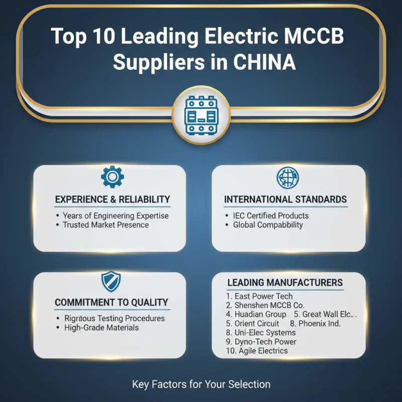 Top 10 Electric MCCB Suppliers in China for Global Buyers?