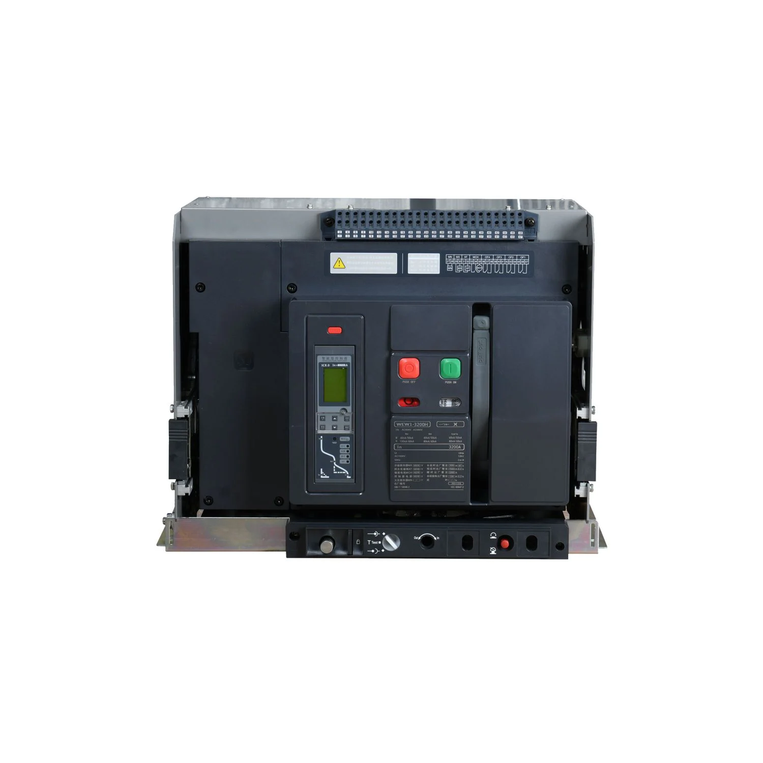 Air circuit breaker WEW1-3200 acb withdrawable type acb fixed type 400VAC/690VAC 3200A 3/4p acb Gallery image 1
