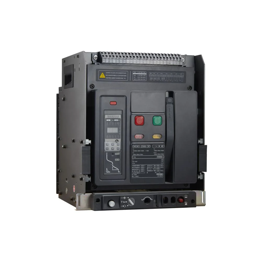 Air circuit breaker WEW3-2500 ACB breaker withdrawable type acb fixed type type 1000VAC/1500VAC 2500A 3p acb 4p acb Gallery image 2