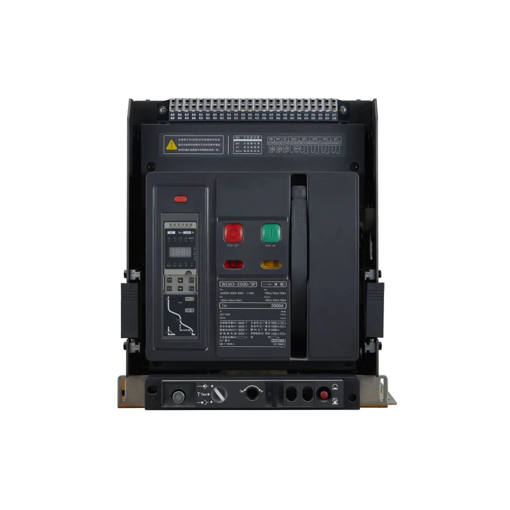 Air circuit breaker WEW3-2500 ACB breaker withdrawable type acb fixed type type 1000VAC/1500VAC 2500A 3p acb 4p acb Gallery image 3