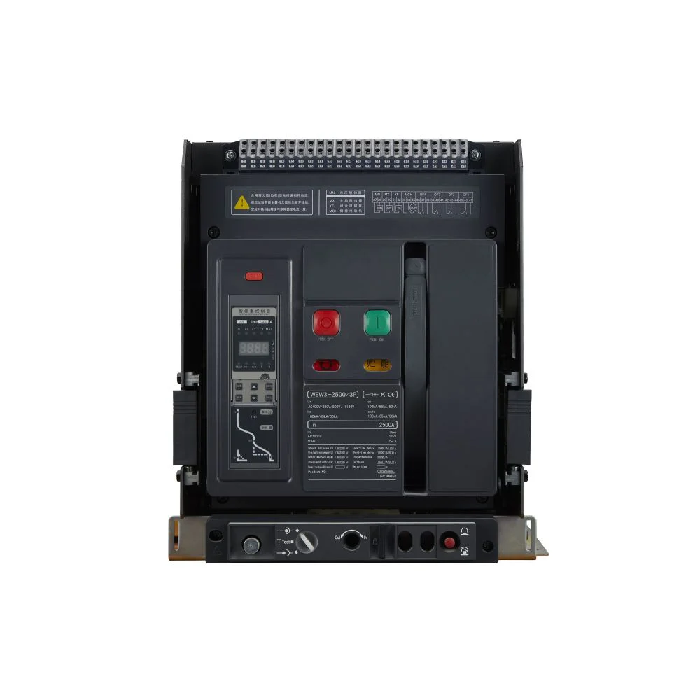 Air circuit breaker WEW3-2500 ACB breaker withdrawable type acb fixed type type 1000VAC/1500VAC 2500A 3p acb 4p acb Gallery image 5