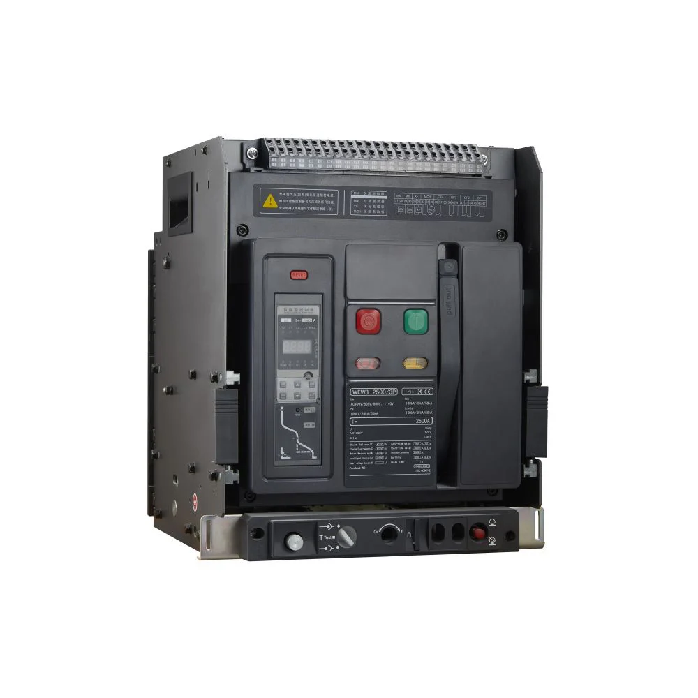 Air circuit breaker WEW3-2500 ACB breaker withdrawable type acb fixed type type 1000VAC/1500VAC 2500A 3p acb 4p acb Gallery image 6