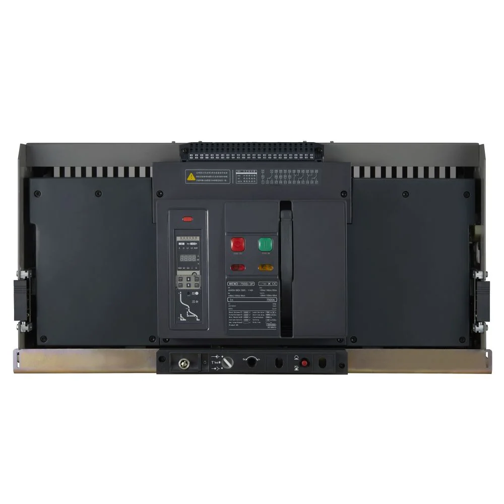 Air circuit breaker WEW3-7500 acb withdrawable type acb fixed type 1000VAC/1500VAC 4000A 3p acb 4p acb Gallery image 3