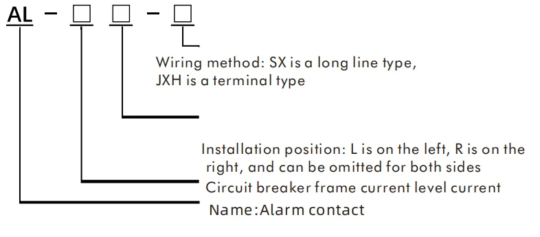 mccb accessories Fault trip Alarm contact with wiring or termial detail image 1