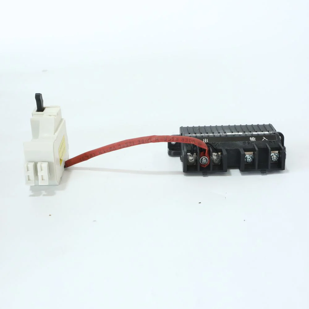 mccb accessories Under voltage contact ac230V ac380V dc240v dc 24v with wiring or termial Gallery image 1