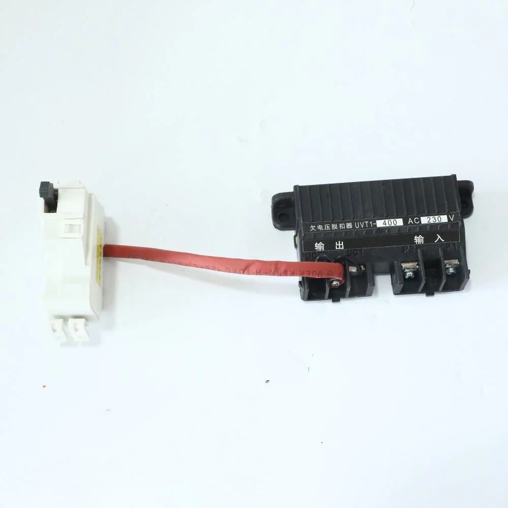 mccb accessories Under voltage contact ac230V ac380V dc240v dc 24v with wiring or termial Gallery image 2
