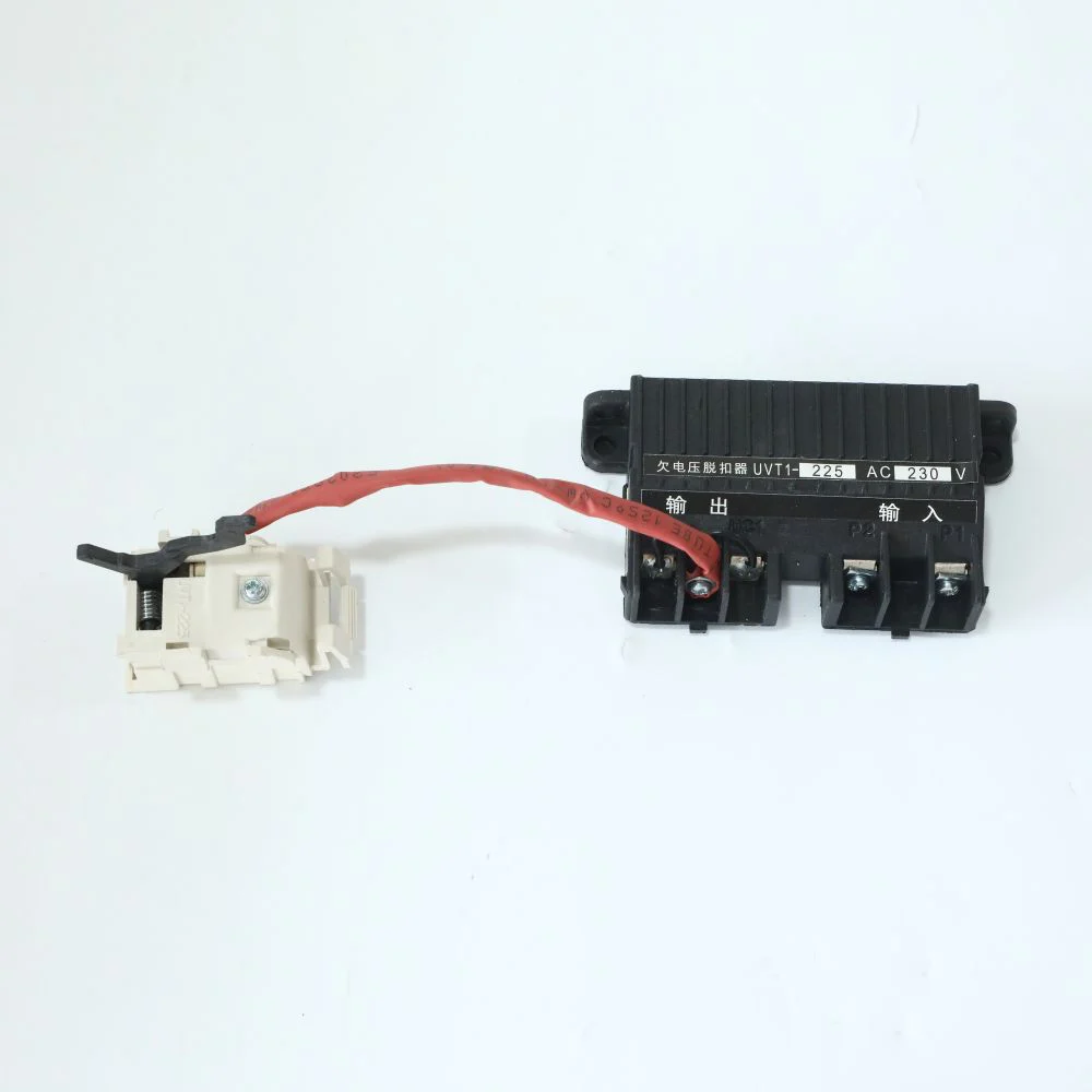 mccb accessories Under voltage contact ac230V ac380V dc240v dc 24v with wiring or termial Gallery image 4