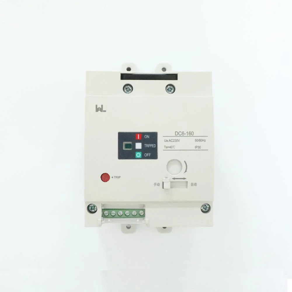 DC6 mccb accessories motor drive DC24V 110VDC 220V AC 400V Gallery image 1