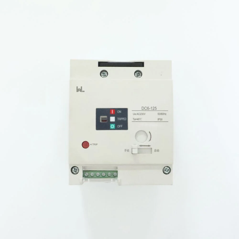 DC6 mccb accessories motor drive DC24V 110VDC 220V AC 400V Gallery image 2