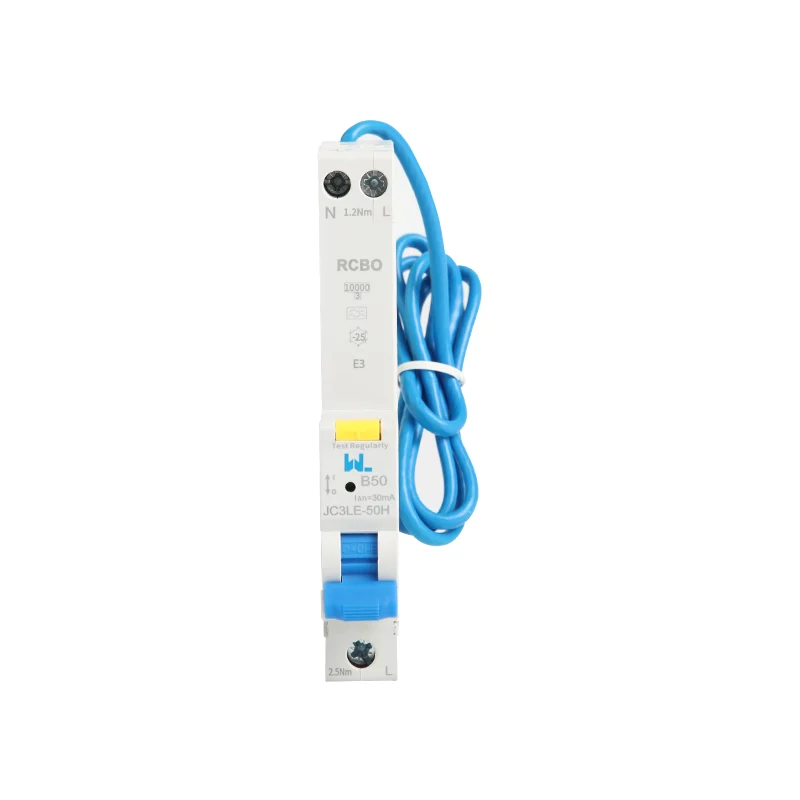 JC3LE-50H 1P+N mini RCBO single Module 10kA Gallery image 2