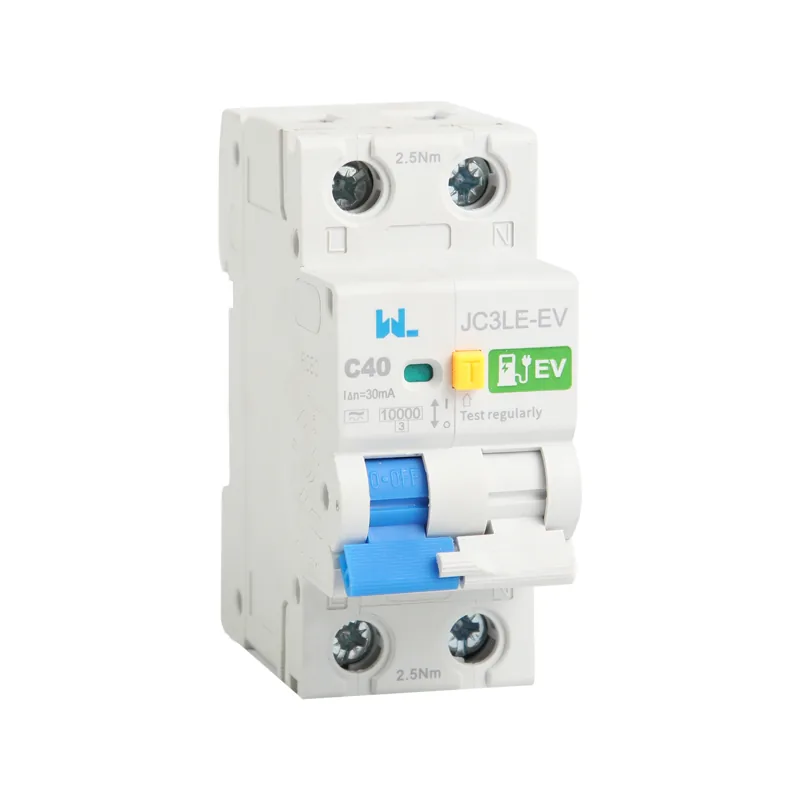 JC3LE-EV Type EV 2 Pole RCBO 10KA Gallery image 1