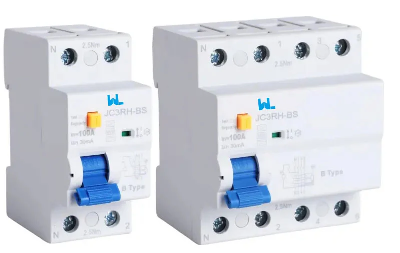 MCCB circuit breaker Residual Current JC3RH-BS Type B detail image 3