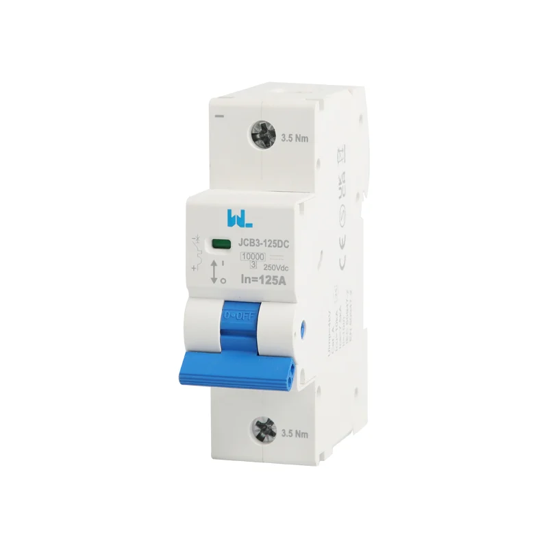 JCB3-125DC High-Perfomance DC Miniature Circuit Breaker 10kA Gallery image 1
