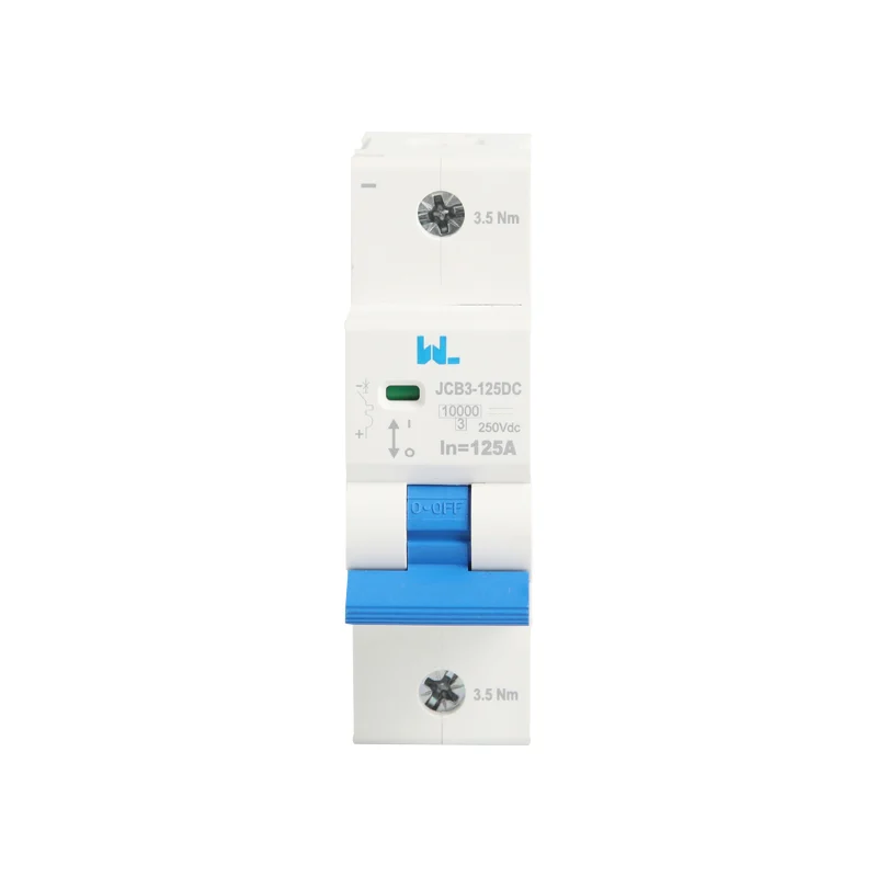 JCB3-125DC High-Perfomance DC Miniature Circuit Breaker 10kA Gallery image 2