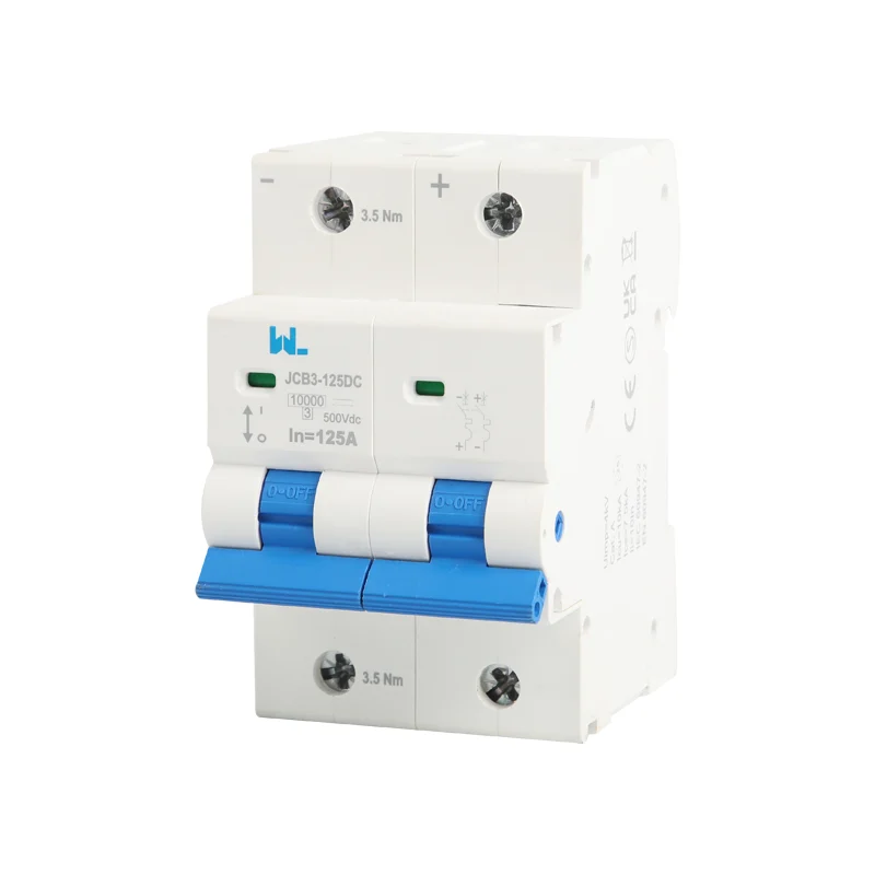 JCB3-125DC High-Perfomance DC Miniature Circuit Breaker 10kA Gallery image 4