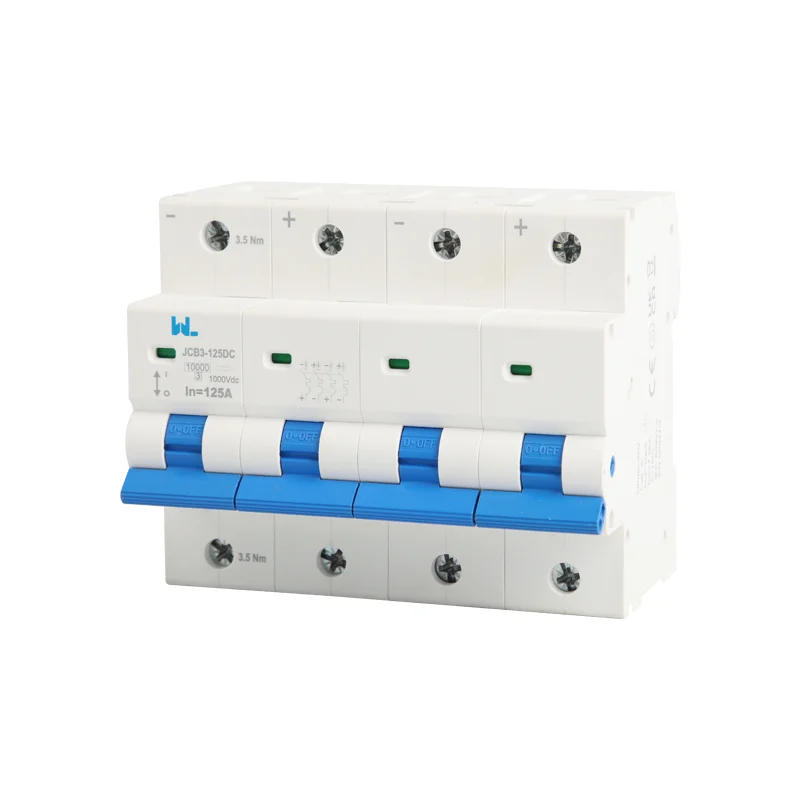 JCB3-125DC High-Perfomance DC Miniature Circuit Breaker 10kA Gallery image 10