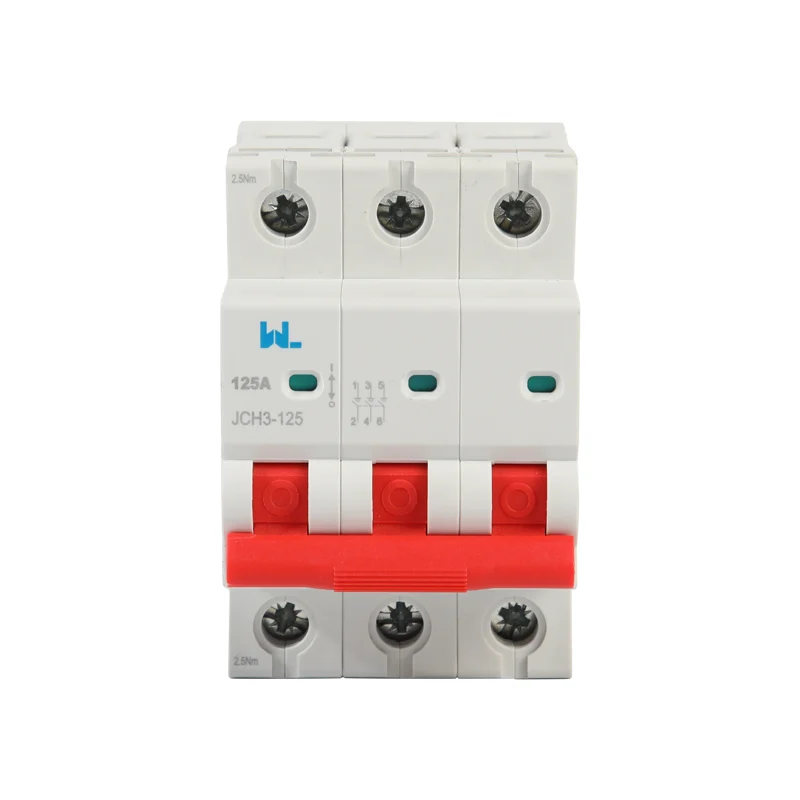 Lsolating Switch JCH3-125 Main Switch Isolator 100A 125A Gallery image 8