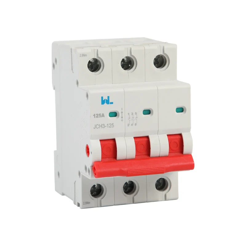 Lsolating Switch JCH3-125 Main Switch Isolator 100A 125A Gallery image 9