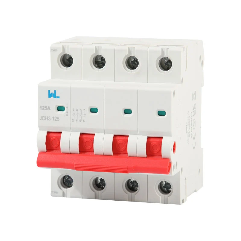 Lsolating Switch JCH3-125 Main Switch Isolator 100A 125A Gallery image 10