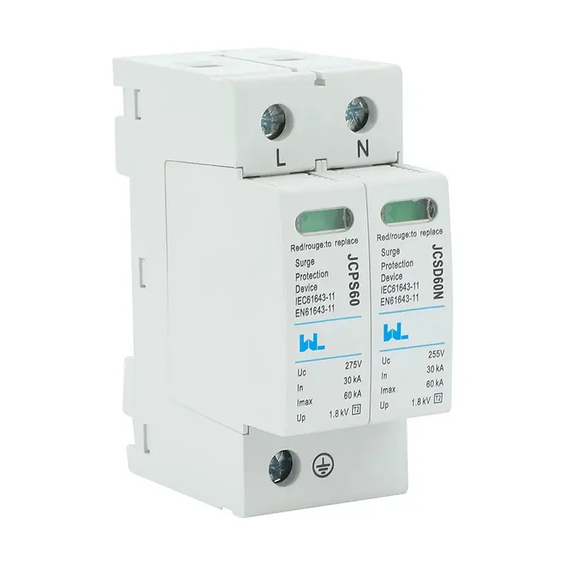 AC Surge Protective Device JCSD-60 Surge protection Device 30/60kA Surge Arrestor Gallery image 2