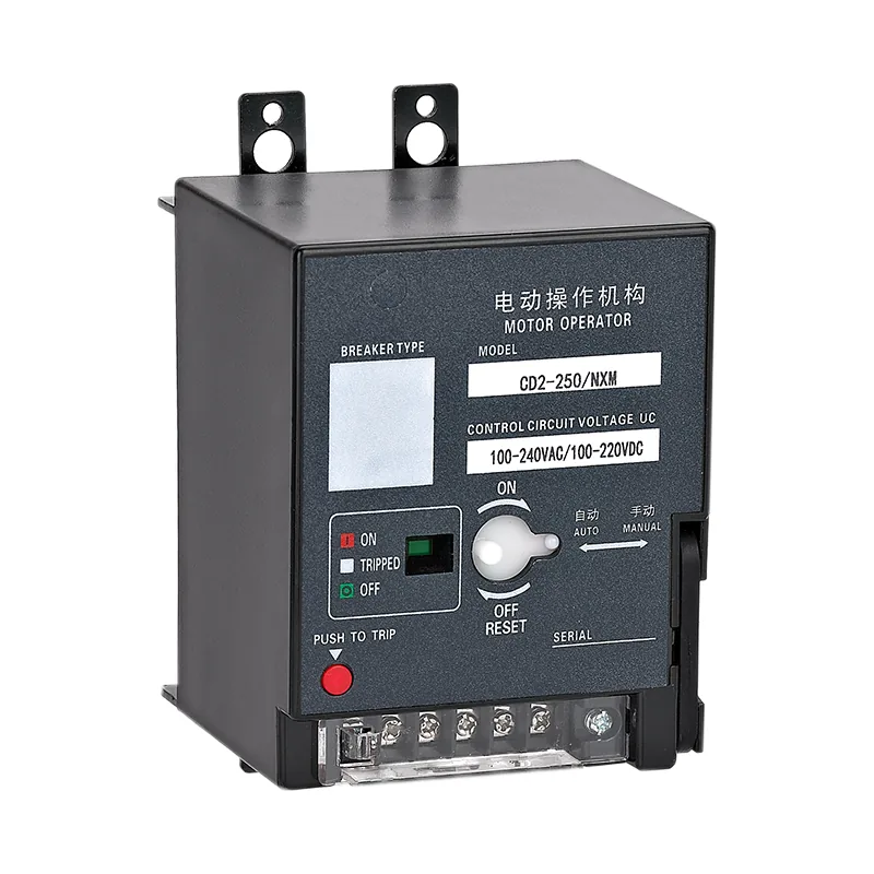 MD-M2 mccb accessories motor drive DC24V 110VDC 220V AC 400V Gallery image 1