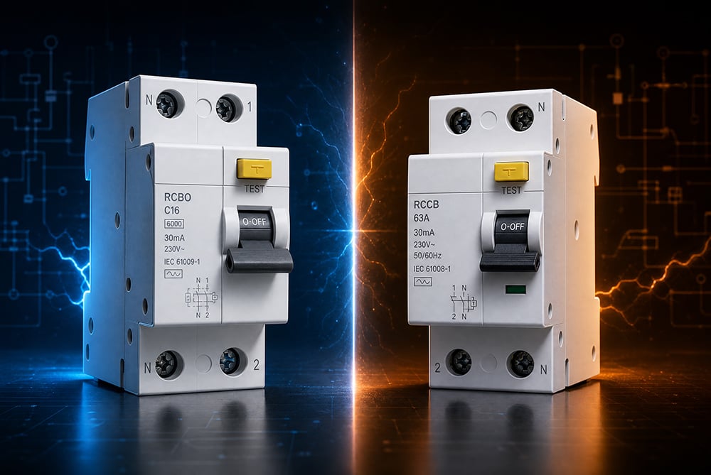 What Is the Difference Between RCBO and RCCB?
