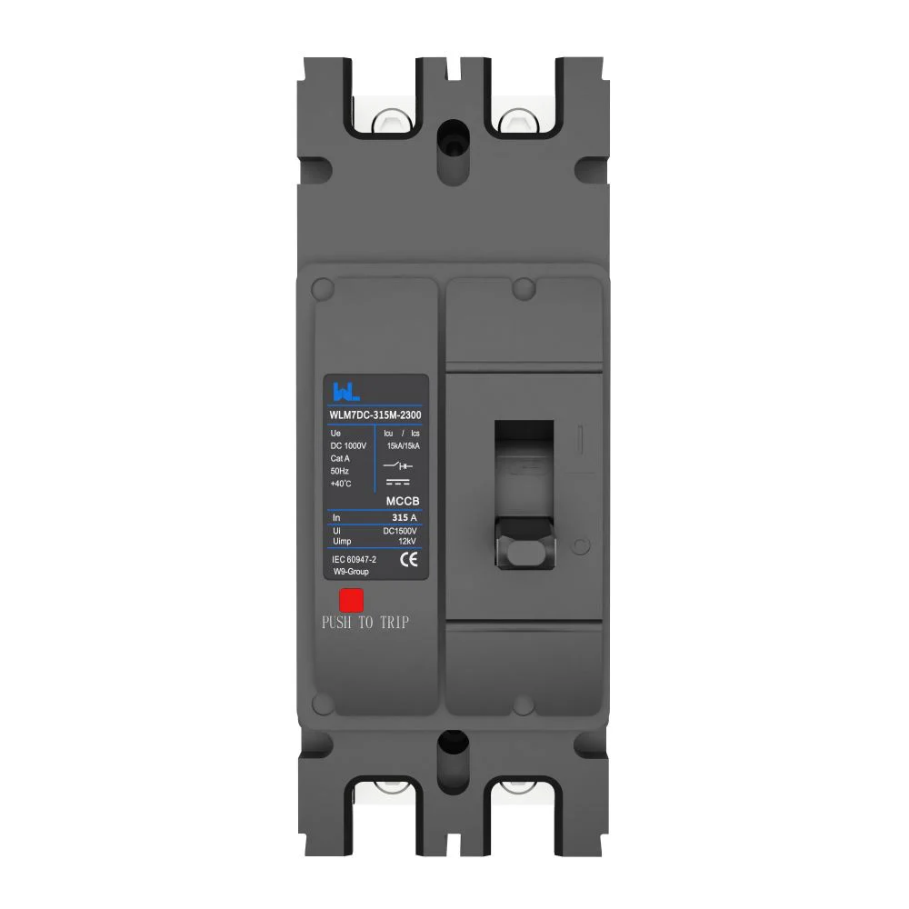 WLM7DC-315A-3300 2P/3P WLM7DC Series Photovoltaic solar type dc mccb 250vdc/500vdc/750VDC/1000VDC/1500VDC 315A 3 Poles Gallery image 1