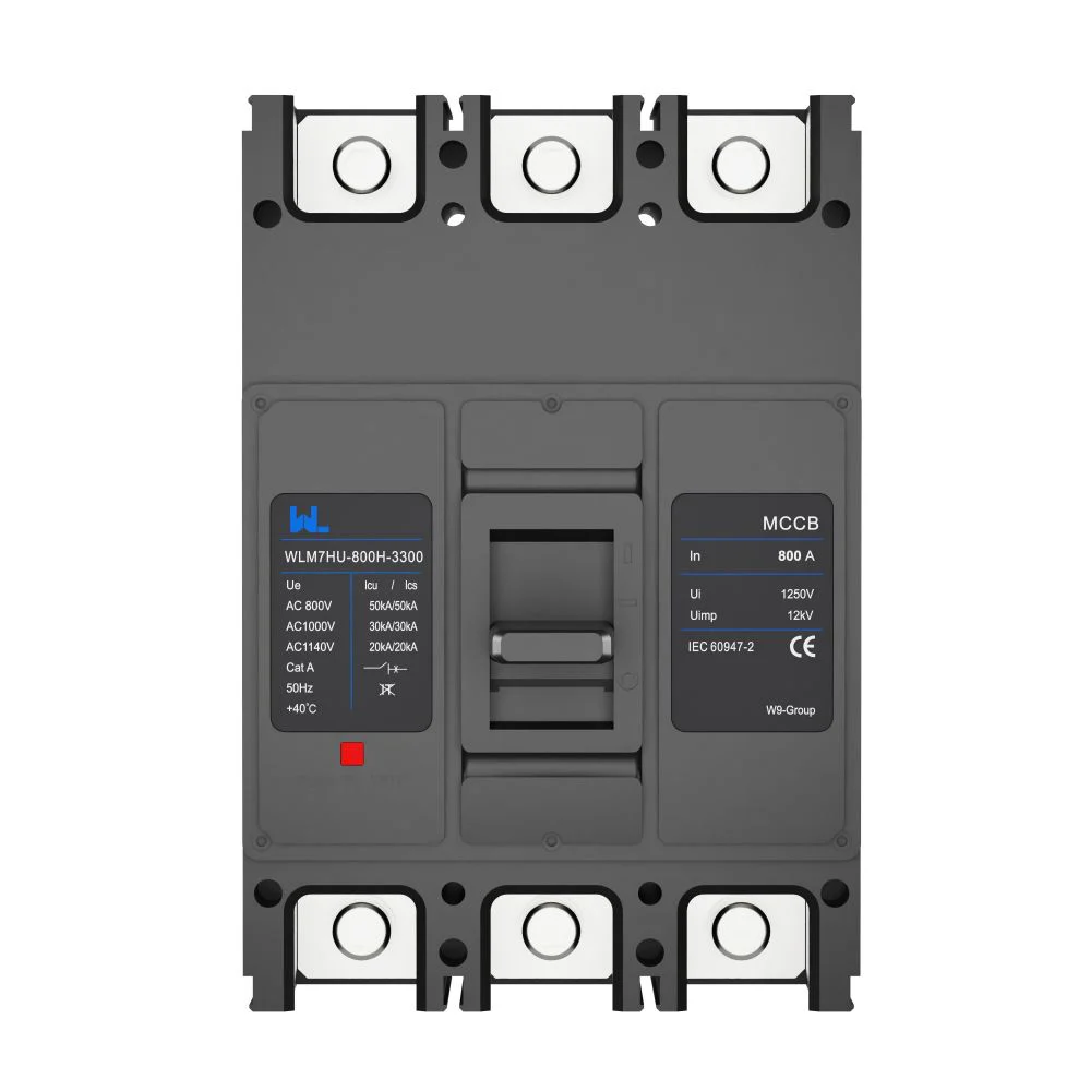 WLM7HU-800-3300 3P Photovoltaic solar type molded case circuit breaker 800VAC mccb /1000VAC/1140VAC 800A 3 Poles Gallery image 1