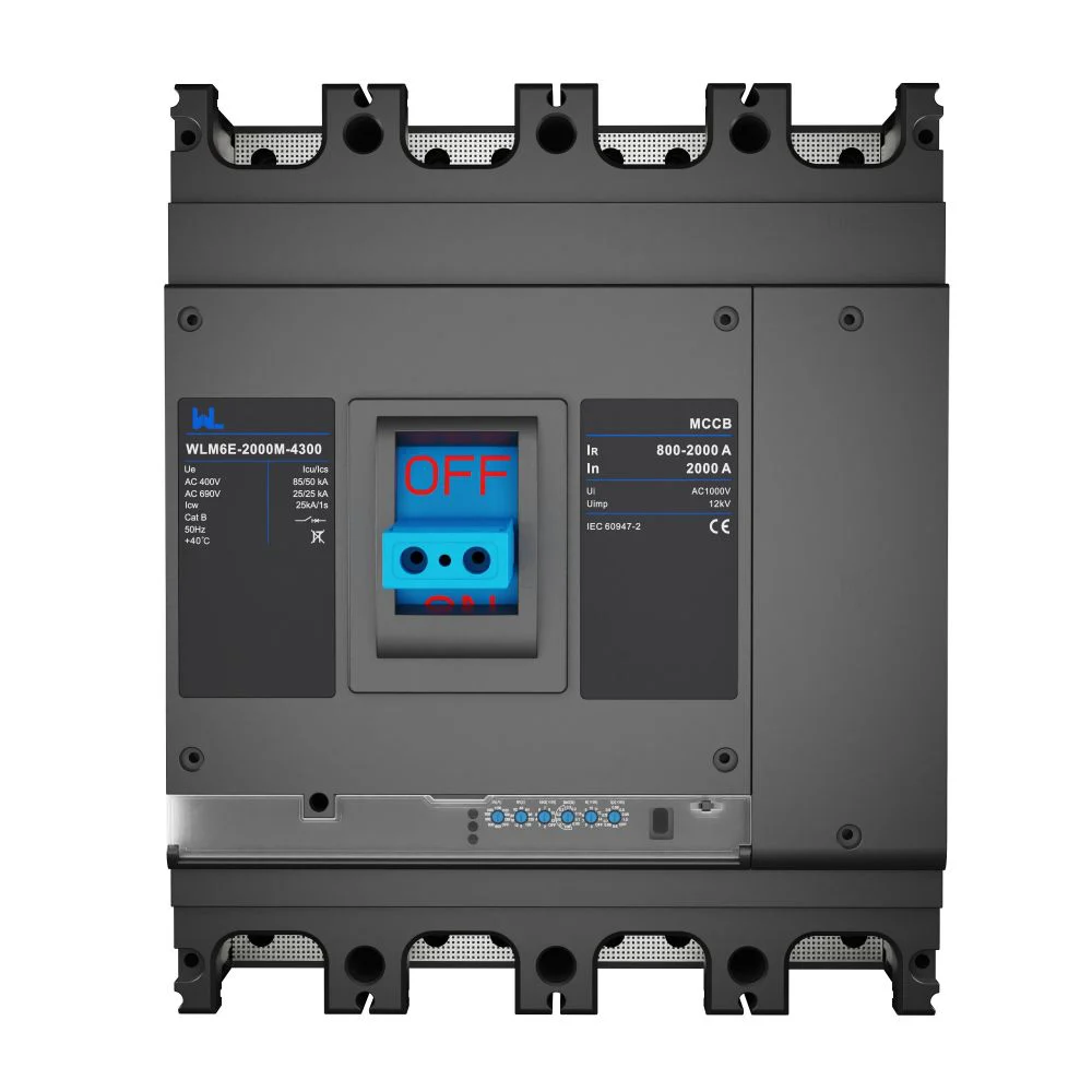MCCB circuit breaker WLM6E-2000A-3300 3P/4P WLM6E Series MCCB 2000A electronic circuit breaker 400V/690V 3 Poles/4 Poles Gallery image 4