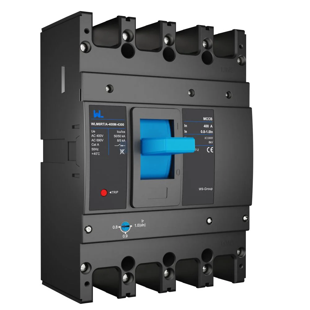 Adjustable Mccb WLM6RT-400A-3300 3P WLM6RT Series 400vac Thermal magnetic type moulded case circuit breaker 400V/690V MCCB 400A 3 Poles Gallery image 11