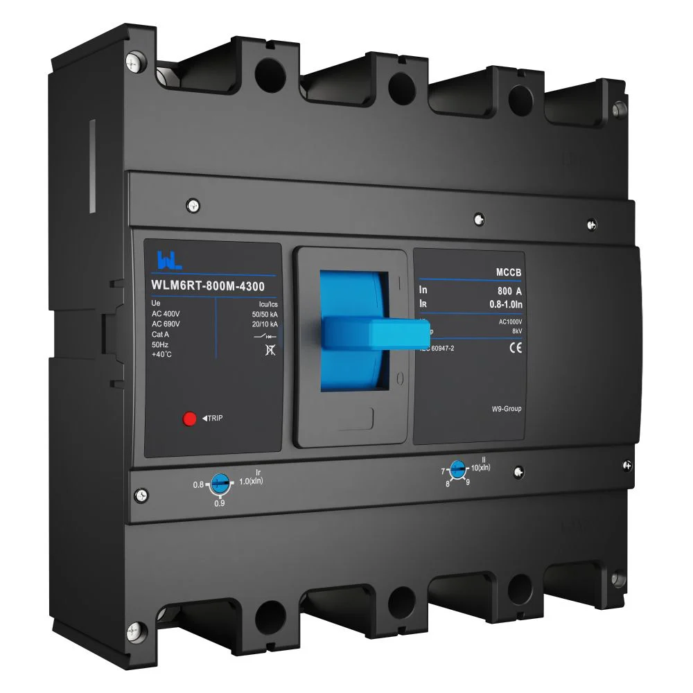Adjustable Mccb WLM6RT-800A-3300 3P WLM6RT Series Molded Case Circuit Breaker breaker 400V/690V 800 amp 3 Poles Gallery image 6