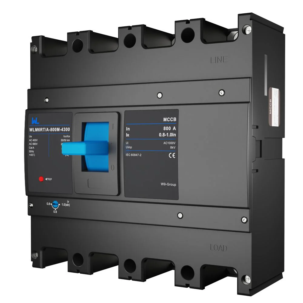 Adjustable Mccb WLM6RT-800A-3300 3P WLM6RT Series Molded Case Circuit Breaker breaker 400V/690V 800 amp 3 Poles Gallery image 11