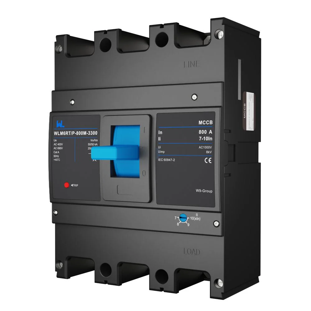 Adjustable Mccb WLM6RT-800A-3300 3P WLM6RT Series Molded Case Circuit Breaker breaker 400V/690V 800 amp 3 Poles Gallery image 13