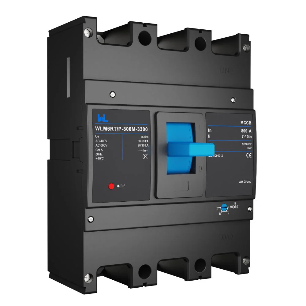 Adjustable Mccb WLM6RT-800A-3300 3P WLM6RT Series Molded Case Circuit Breaker breaker 400V/690V 800 amp 3 Poles Gallery image 15