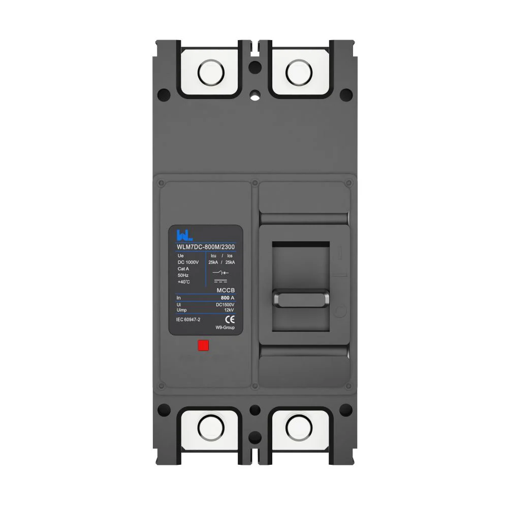 WLM7DC-800A-2300 2Poles 3Poles WLM7DC Series 1500vdc Photovoltaic solar type Molded Case Circuit Breakers 250vdc/500vdc/750VDC/1000VDC/1500VDC 800A Photovoltaic DC circuit break Gallery image 1
