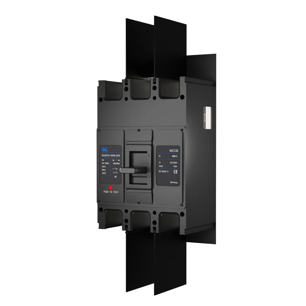 WLM7DC-400A-2300 2P/3P WLM7DC Series Photovoltaic solar type Molded Case Circuit Breakers 250vdc/500vdc/750VDC/1000VDC/1500VDC 400A Photovoltaic DC circuit breaker Gallery image 2