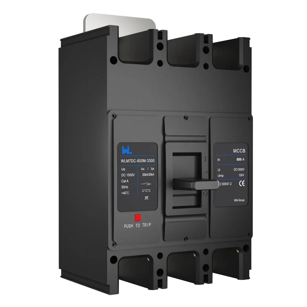WLM7DC-800A-2300 2Poles 3Poles WLM7DC Series 1500vdc Photovoltaic solar type Molded Case Circuit Breakers 250vdc/500vdc/750VDC/1000VDC/1500VDC 800A Photovoltaic DC circuit break Gallery image 6