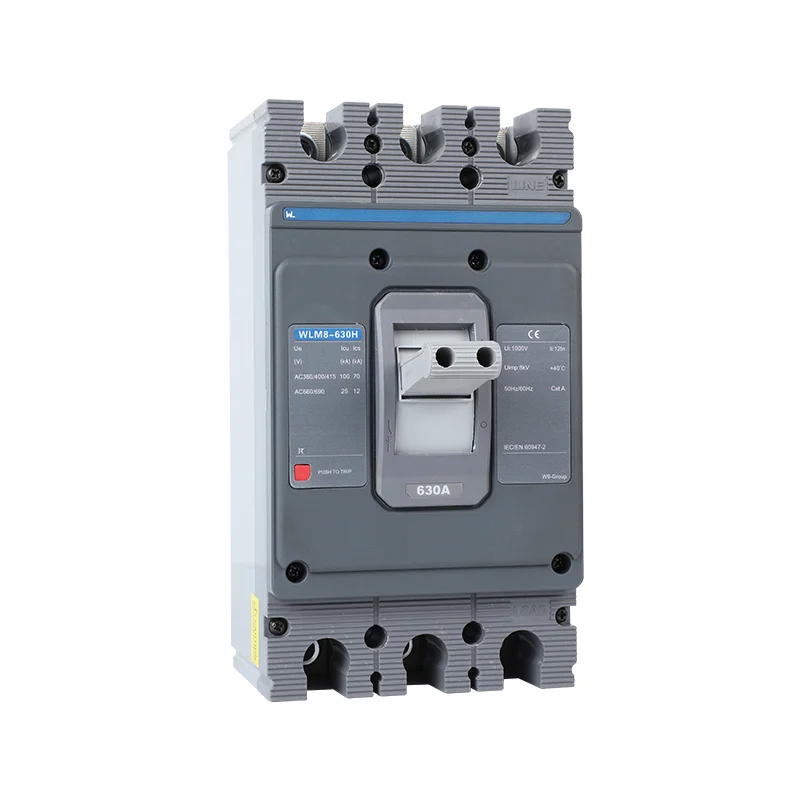MCCB circuit breaker WLM8-630H-3300 WLM8-630-3300 3P 630A 630a mccb industrial circuit breaker thermal and magnetic circuit breaker Gallery image 3