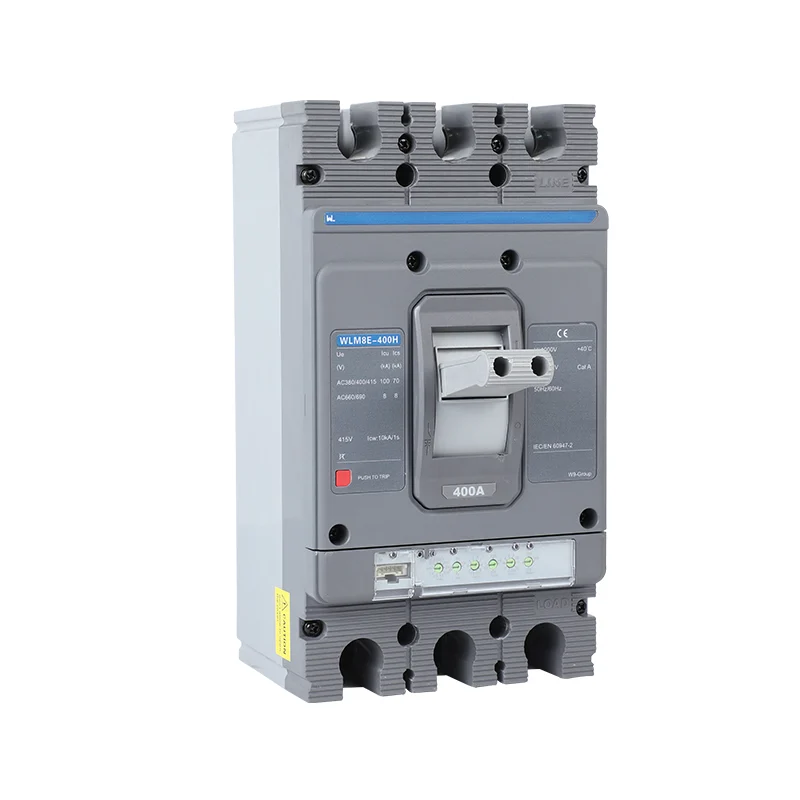 MCCB circuit breaker WLM8E-400H-3300 3 poles circuit breaker electronic circuit breaker mccb in electrical Gallery image 3