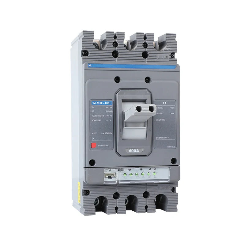 MCCB circuit breaker WLM8E-400H-3300 3 poles circuit breaker electronic circuit breaker mccb in electrical Gallery image 4