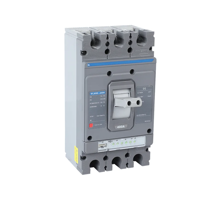 MCCB circuit breaker WLM8E-400H-3300 3 poles circuit breaker electronic circuit breaker mccb in electrical Gallery image 5