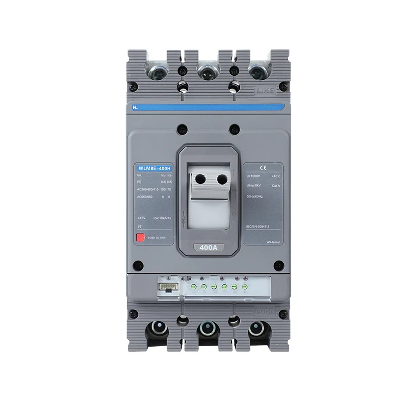 MCCB circuit breaker WLM8E-400H-3300 3 poles circuit breaker electronic circuit breaker mccb in electrical Gallery image 7
