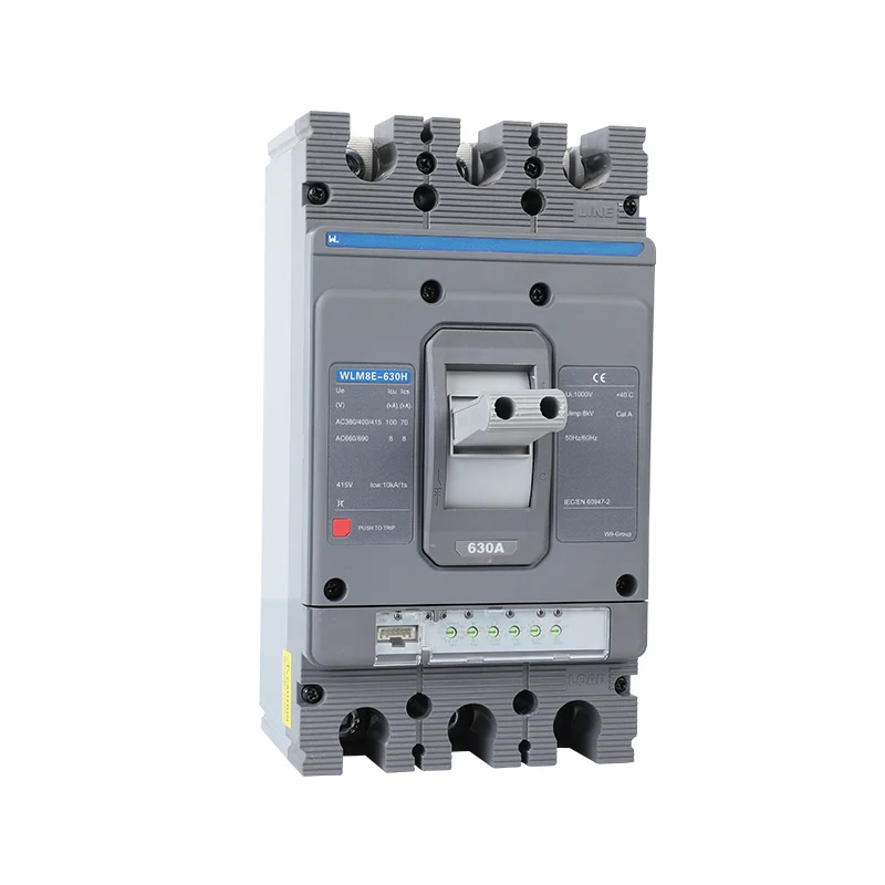 MCCB circuit breaker WLM8E-630H-3300 WLM8E Series electronic circuit breaker Molded Case Circuit Breaker 630a mccb low voltage circuit breaker Gallery image 2