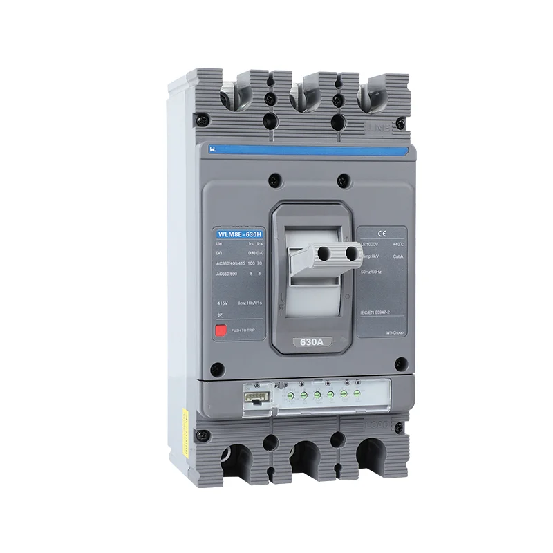 MCCB circuit breaker WLM8E-630H-3300 WLM8E Series electronic circuit breaker Molded Case Circuit Breaker 630a mccb low voltage circuit breaker Gallery image 3