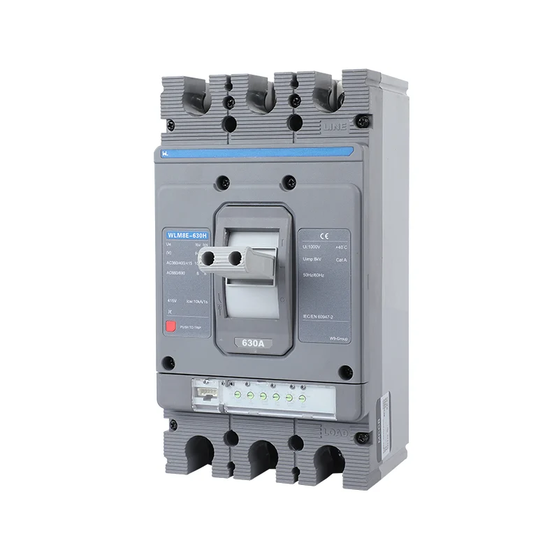 MCCB circuit breaker WLM8E-630H-3300 WLM8E Series electronic circuit breaker Molded Case Circuit Breaker 630a mccb low voltage circuit breaker Gallery image 5