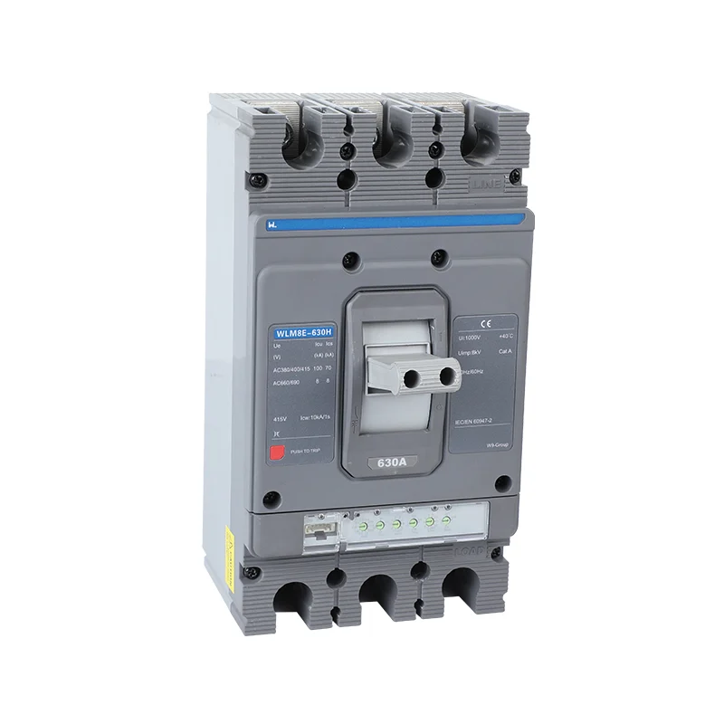 MCCB circuit breaker WLM8E-630H-3300 WLM8E Series electronic circuit breaker Molded Case Circuit Breaker 630a mccb low voltage circuit breaker Gallery image 6