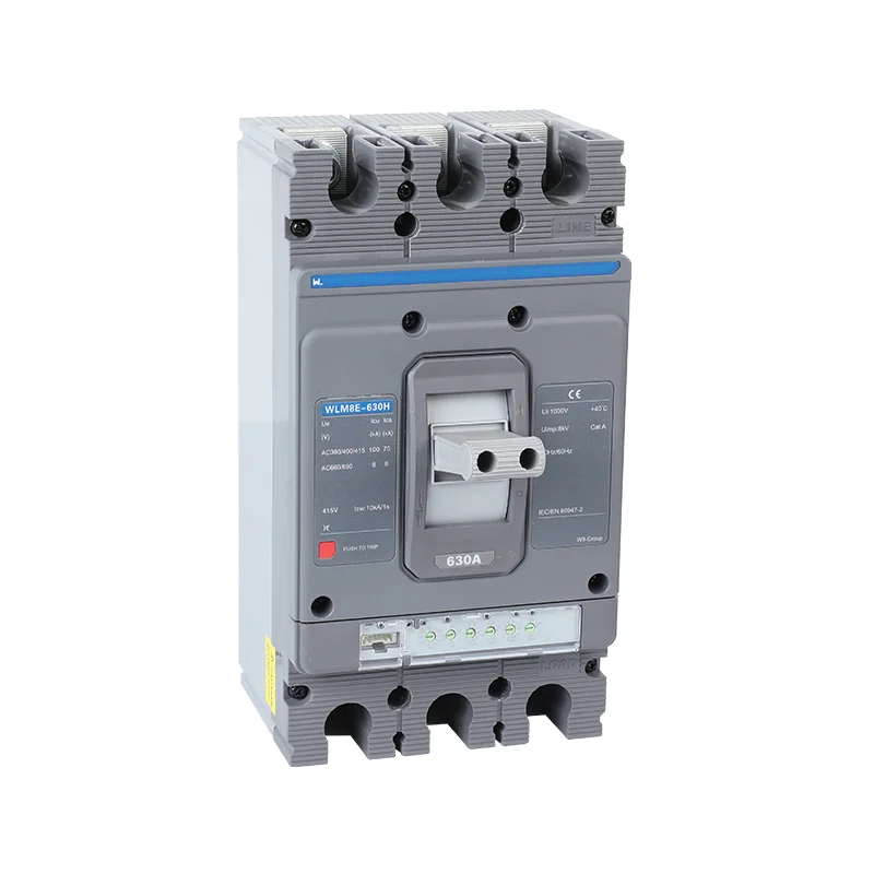 MCCB circuit breaker WLM8E-630H-3300 WLM8E Series electronic circuit breaker Molded Case Circuit Breaker 630a mccb low voltage circuit breaker Gallery image 7