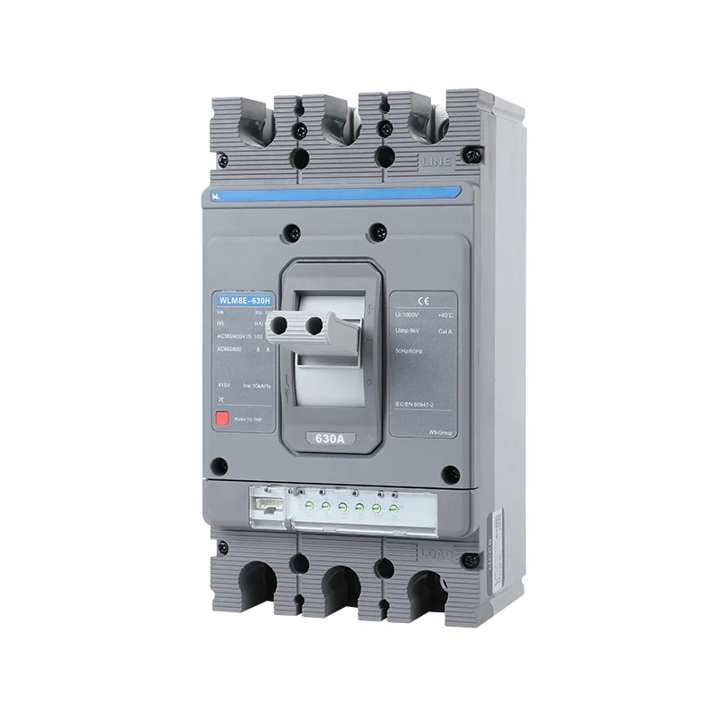 MCCB circuit breaker WLM8E-630H-3300 WLM8E Series electronic circuit breaker Molded Case Circuit Breaker 630a mccb low voltage circuit breaker Gallery image 8