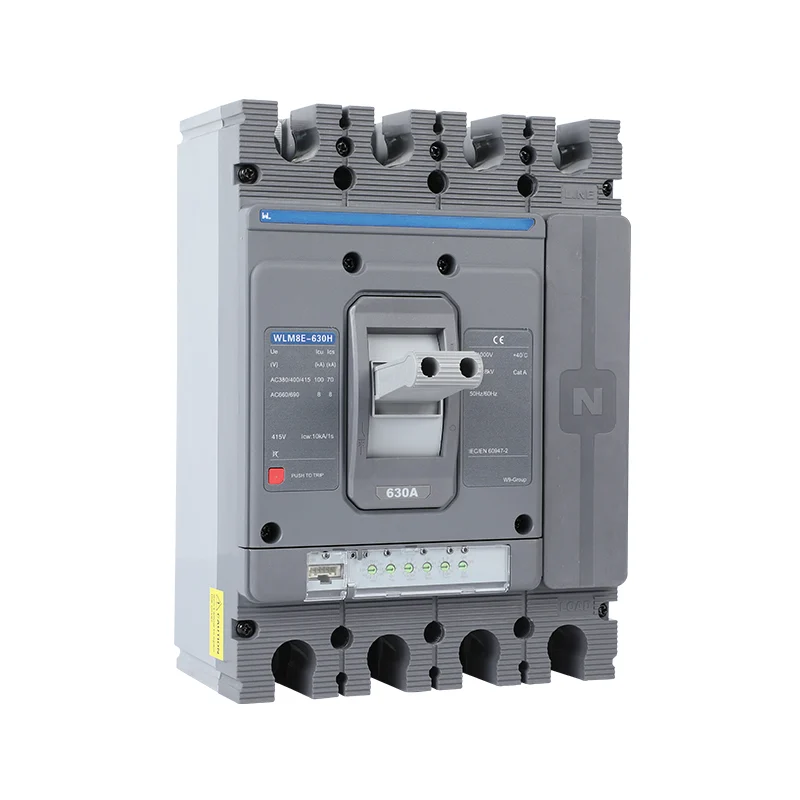 MCCB circuit breaker WLM8E-630H-4300 WLM8E Series electronic circuit breaker Molded Case Circuit Breaker 630a mccb low voltage circuit breaker Gallery image 4